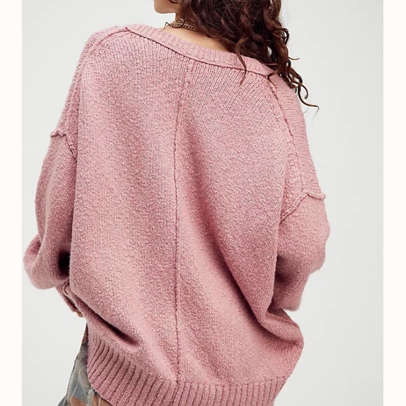 Free People Brookside Slouchy Tunic Sweater - Picture 8 of 9